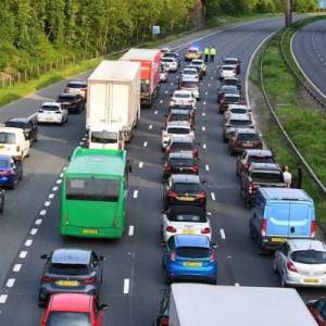 Serious car crash closes UK motorway for hours